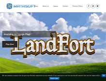 Tablet Screenshot of matasoftstudios.com